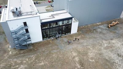 DFKI outside installations for testing.