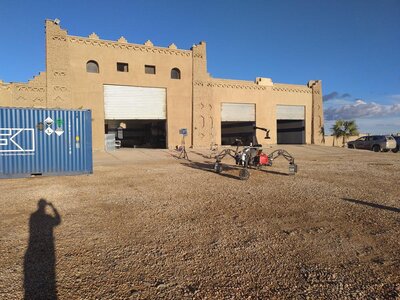 Xaluka Testing Workshop with SherpaTT Robot.